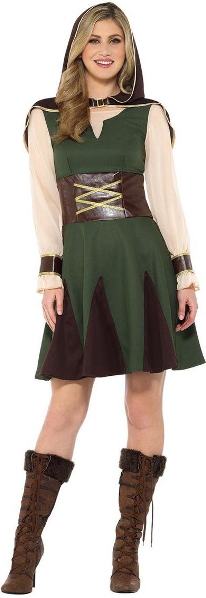 Robin Hood Kostuum | Droom Van De Sheriff Robin Hood | Vrouw | Small | Carnaval kostuum | Verkleedkleding